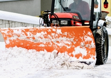 Commercial Snow Plowing Image